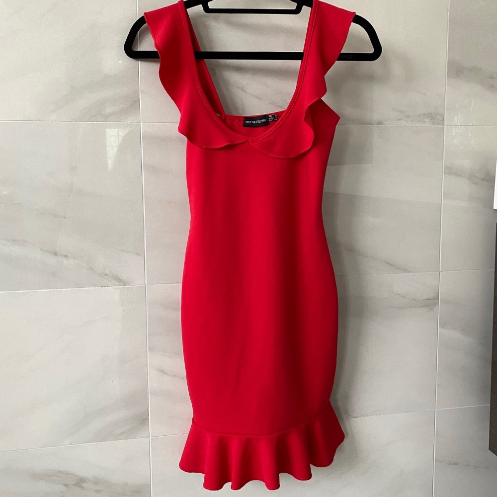 Red Pretty Little Things Dress - Size 2